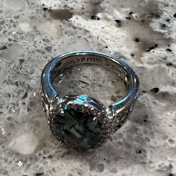 TACORI DIAMONIQUE RING - Green Quartz - Picture 5 of 6